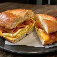 Danie Bacon, egg and cheese