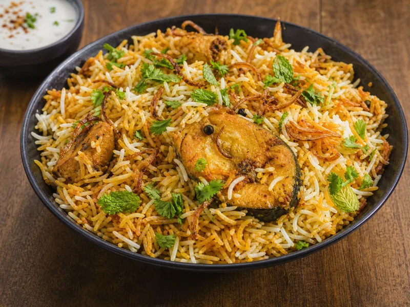 Danie Biryani rybne