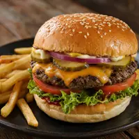 Danie burger wołowy