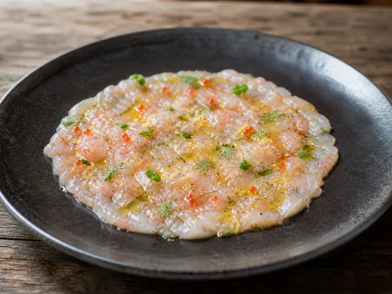 Danie Carpaccio z langustynek