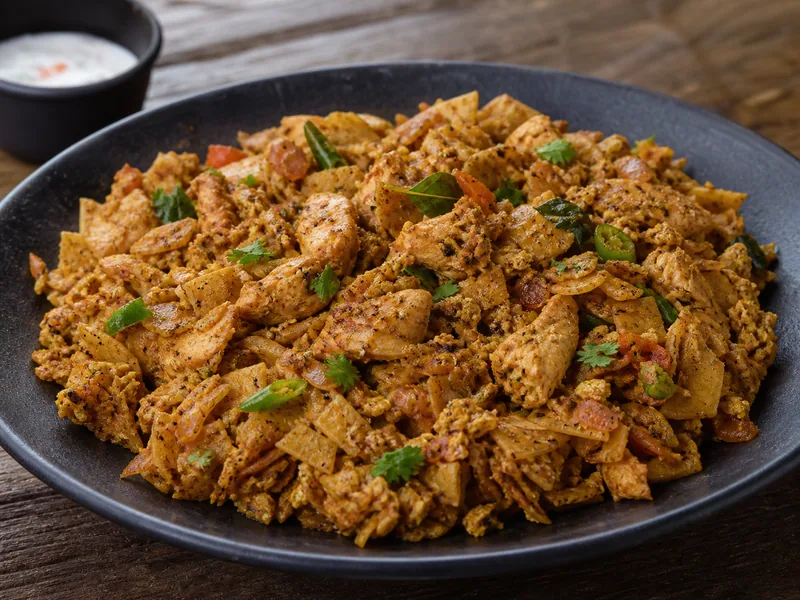Danie Chicken Kothu Parotta