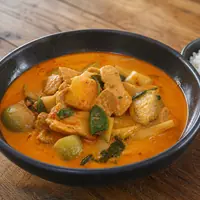 Danie Czerwone curry z wieprzowiną