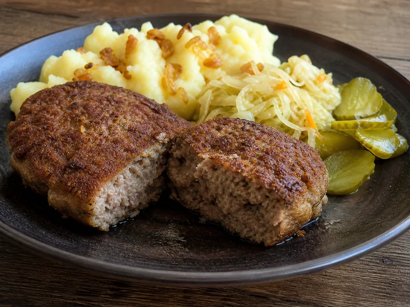 Danie Kotlet wieprzowo-wołowy