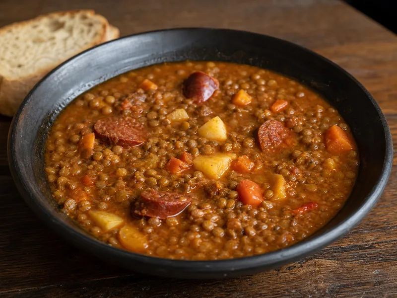Danie Lentejas con chorizo
