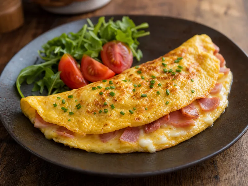 Danie Omlet z szynką
