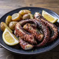 Danie Ośmiornica grillowana