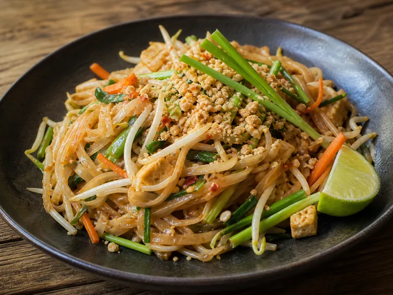 Danie Pad Thai z warzywami