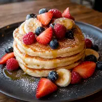Danie Pancakes z owocami