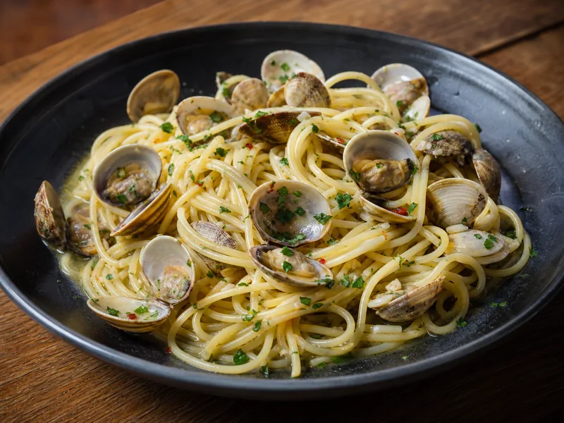 Danie Pasta alle vongole