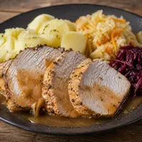 Danie Pieczony schab