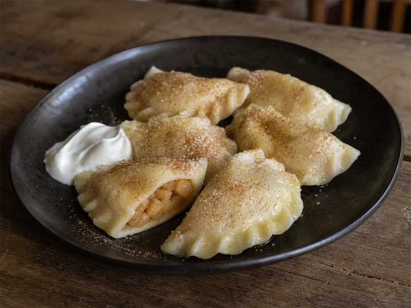 Danie Pierogi z jabłkiem
