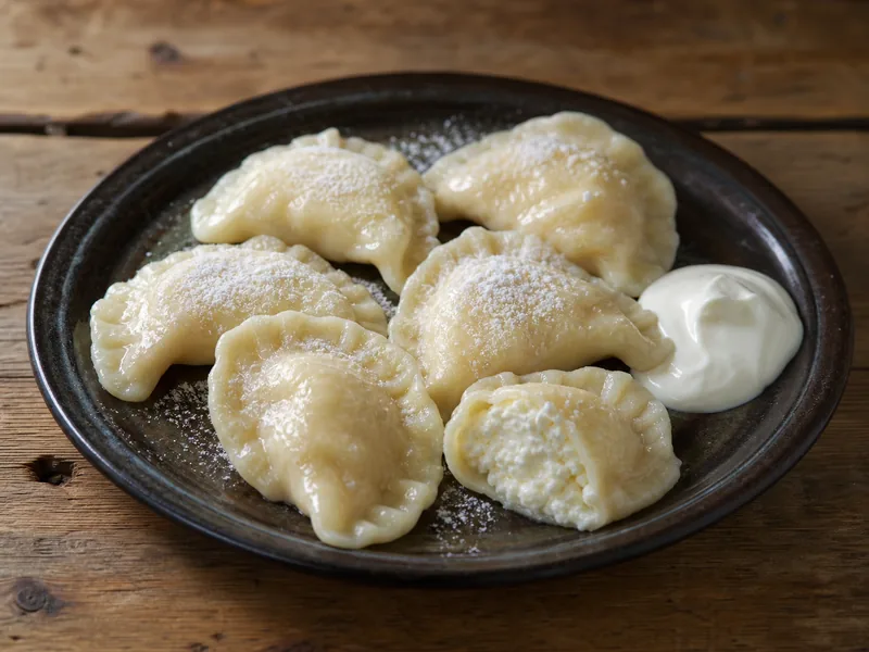 Danie Pierogi z serem