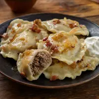 Danie Pierogi z mięsem