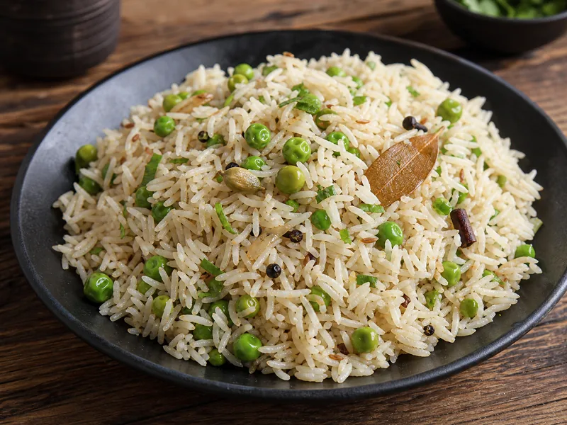 Danie Pulao z groszkiem