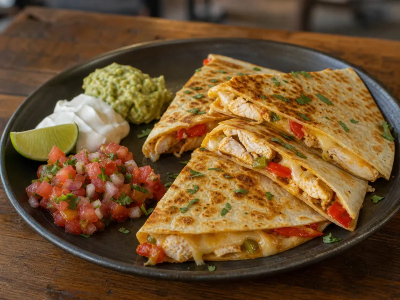 Danie Quesadilla z kurczakiem
