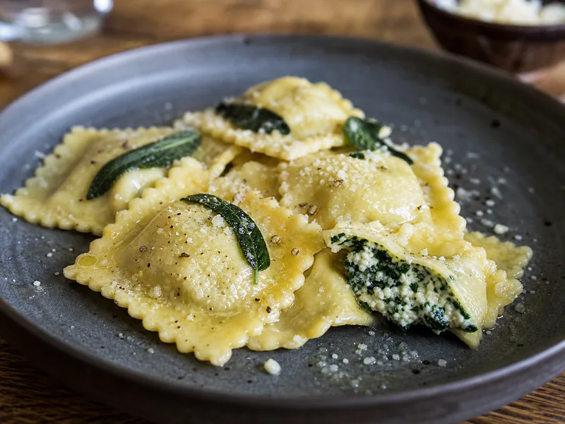 Danie Ravioli Ricotta e Spinaci