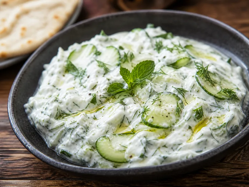 Danie Sałatka tzatziki