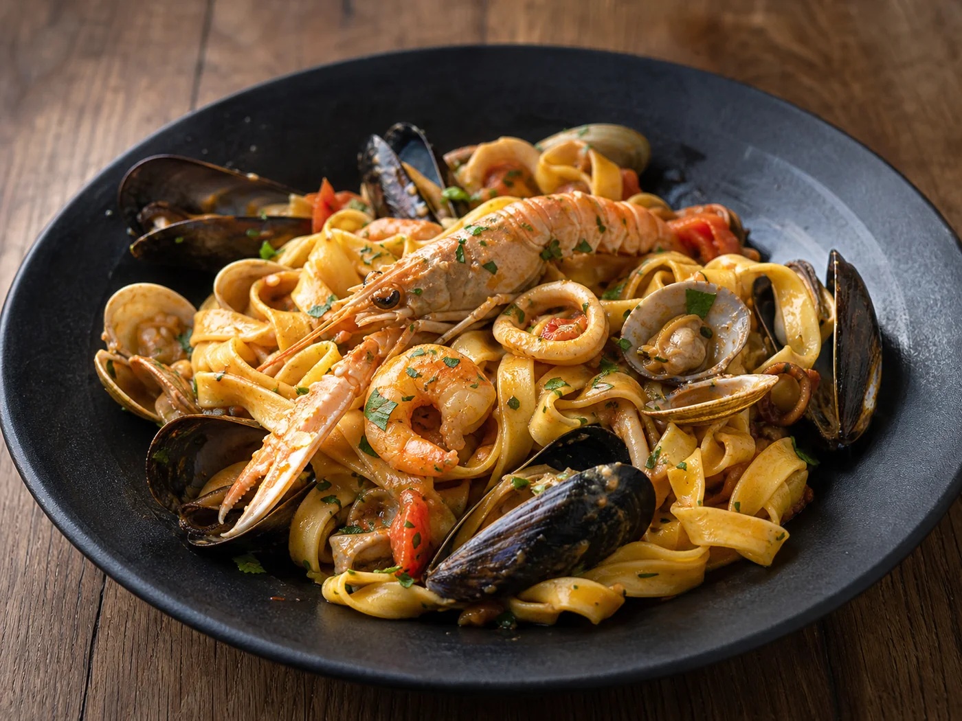 Danie Tagliatelle frutti di mare