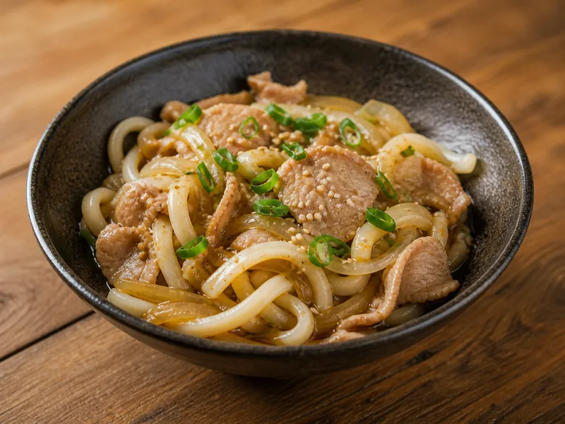 Danie Udon z wieprzowiną