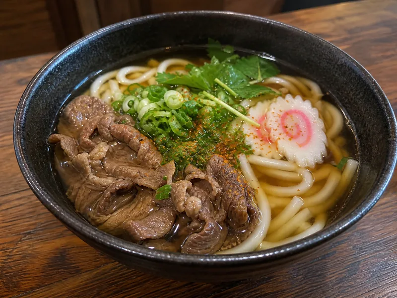 Danie Zupa udon z wołowiną